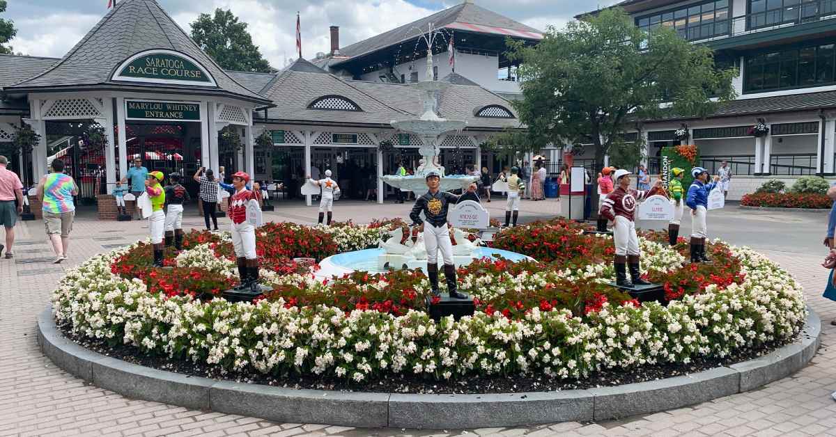 Saratoga Race Course Entrance